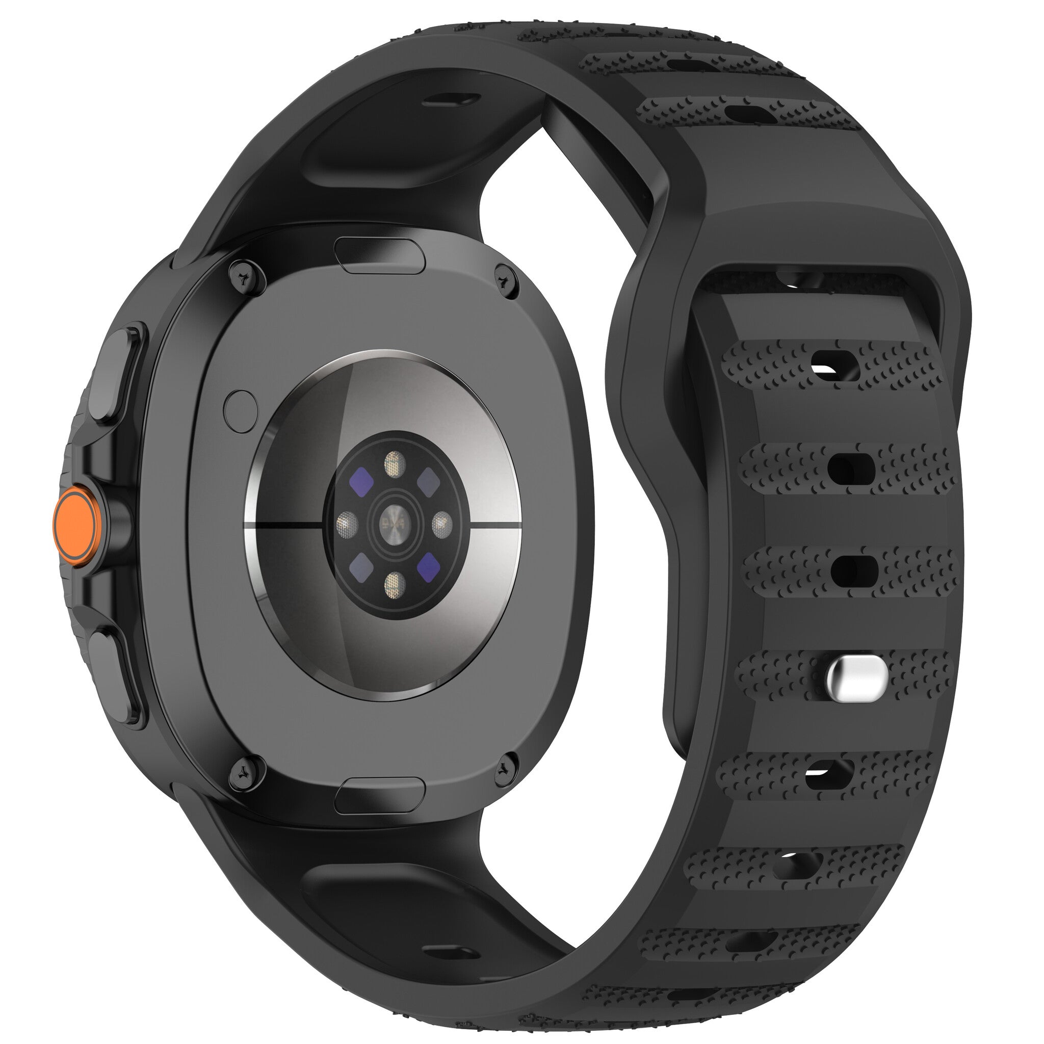 Bracelet silicone outdoor Samsung Galaxy Watch 8 - 44mm (noir)