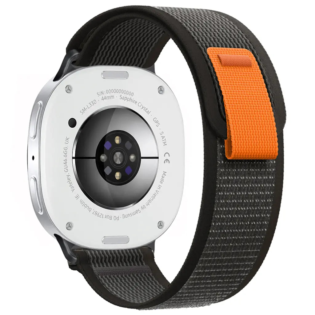 Bracelet nylon trail Samsung Galaxy Watch 8 - 40mm (noir)