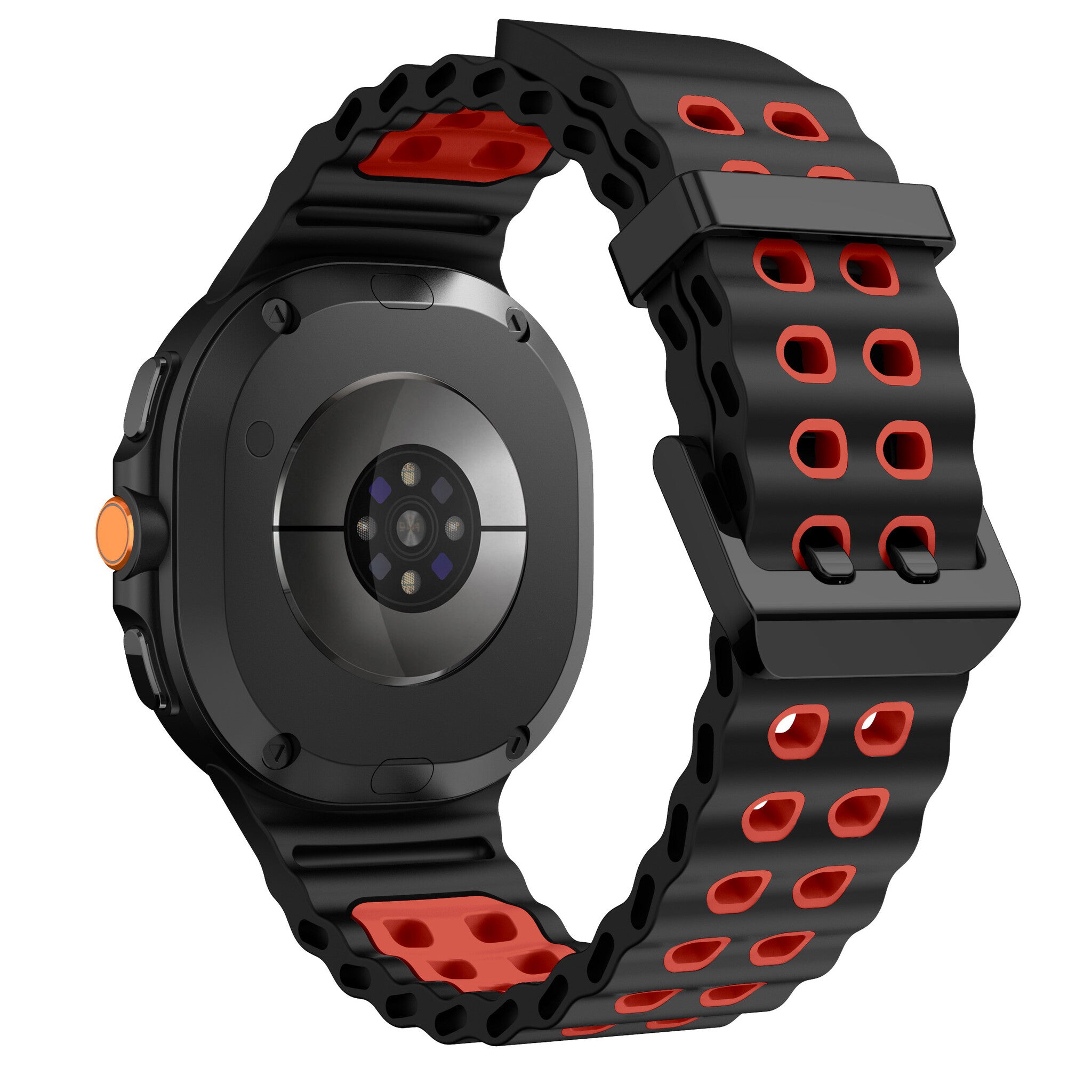 Bracelet Ocean Samsung Galaxy Watch 8 Classic (noir/rouge)