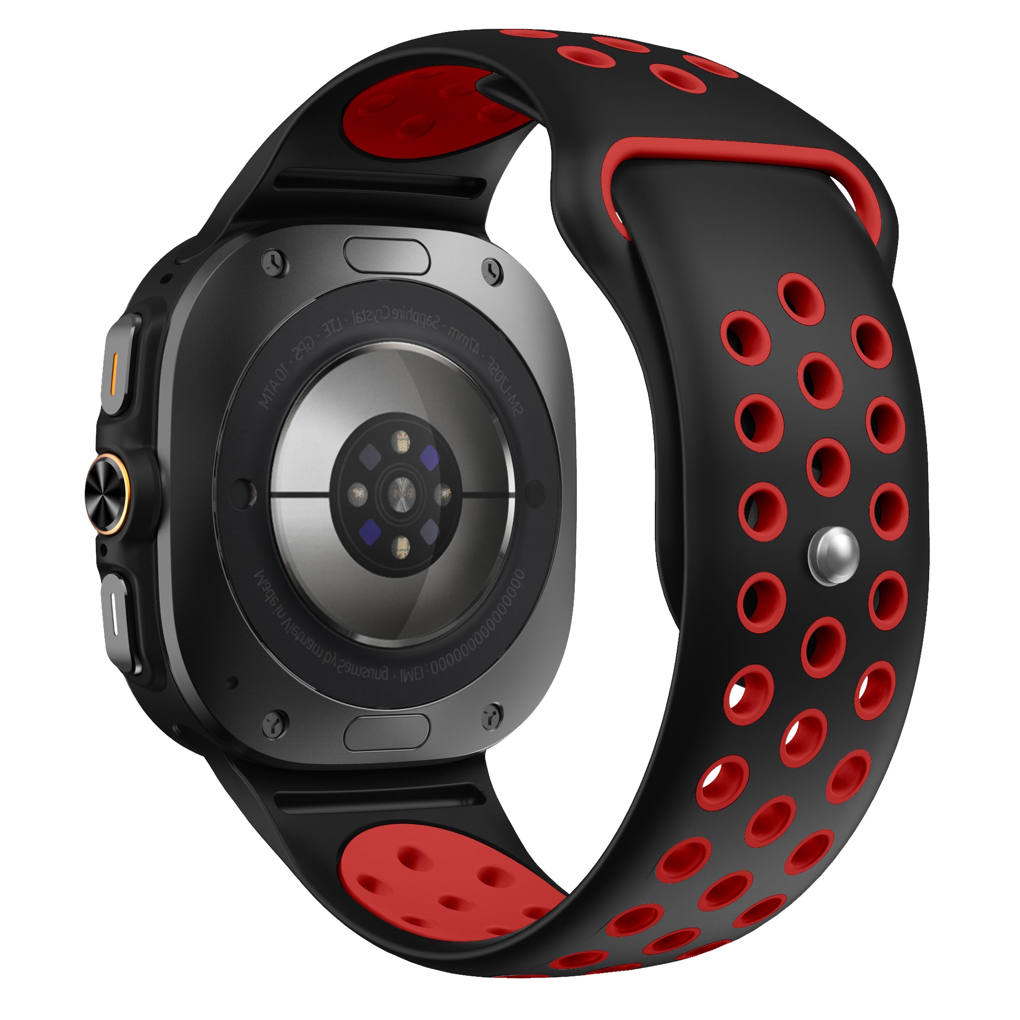 Samsung Galaxy Watch Ultra Sport Strap (Black/Red)