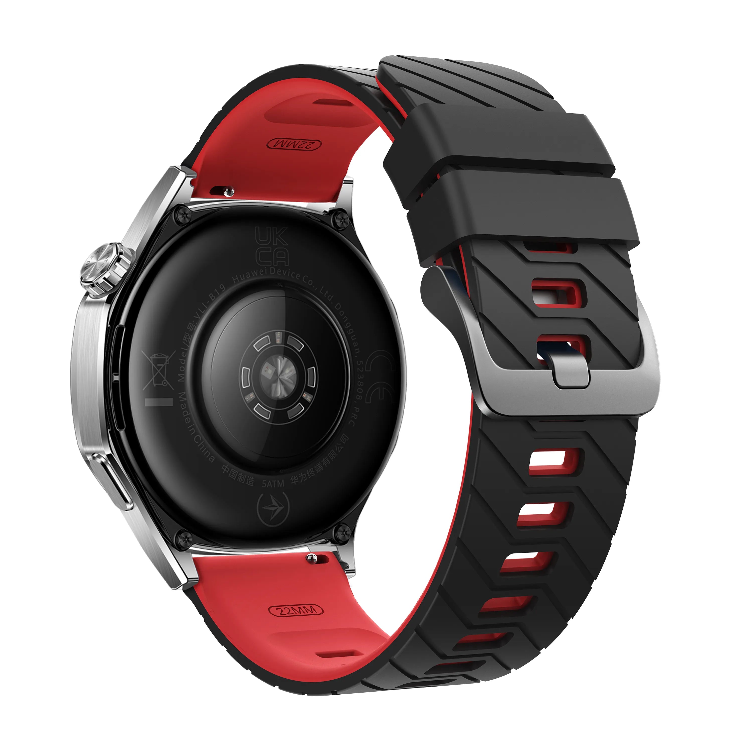 Bracelet sport tissé Amazfit Balance 2 (noir/rouge)