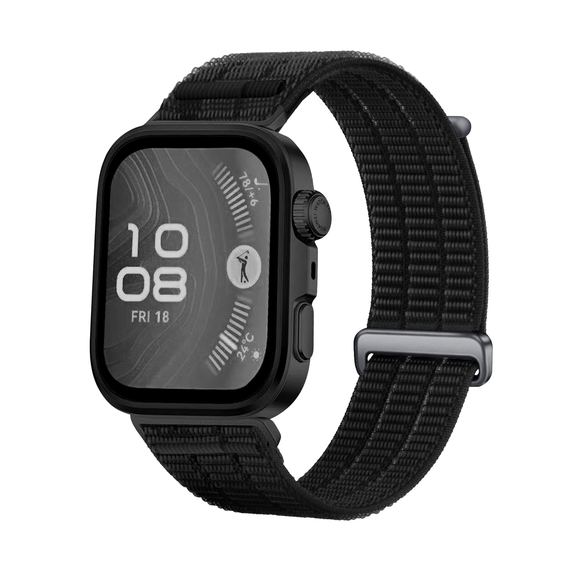 Bracelet nylon air Huawei Watch Fit 3 (noir)