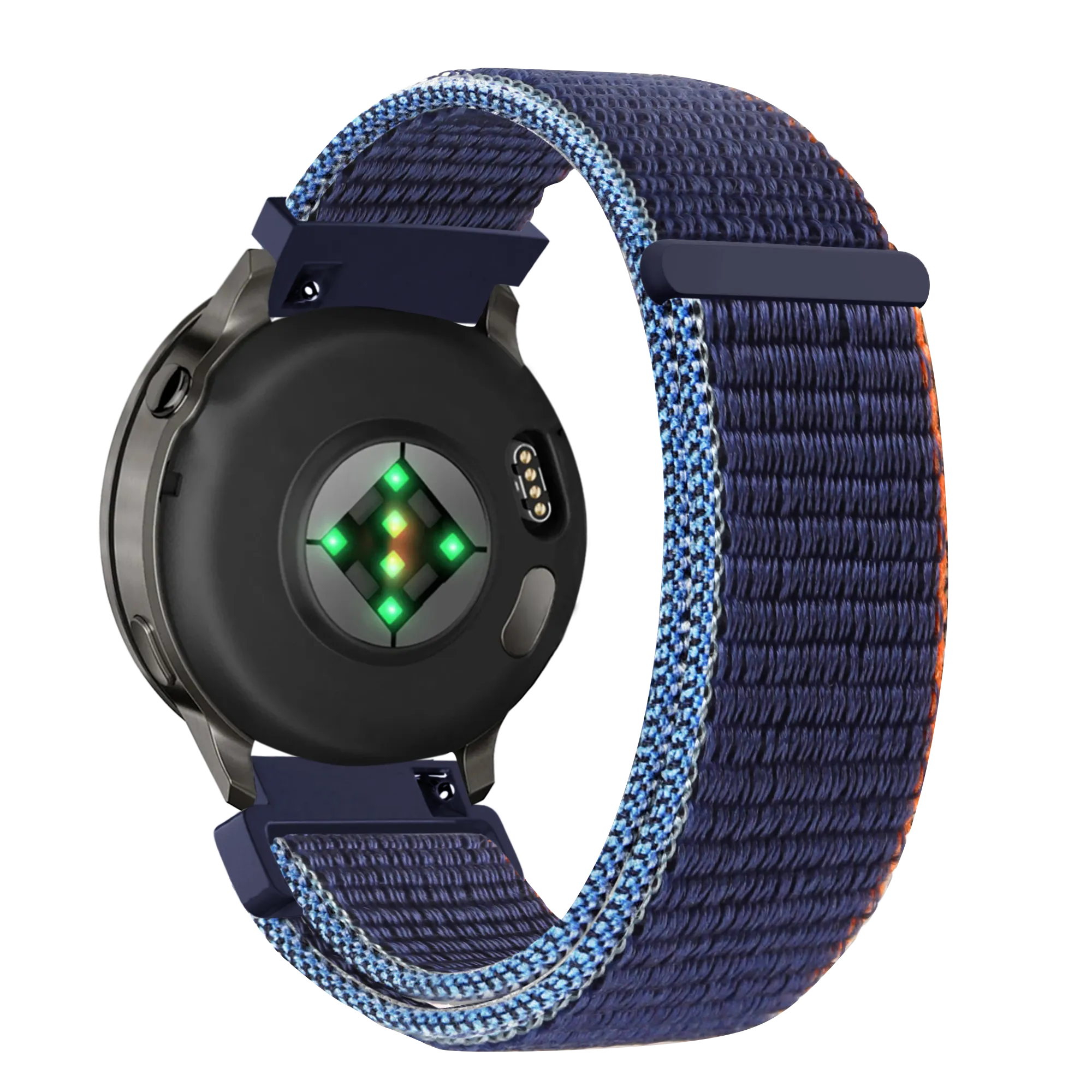 Bandz Bracelet nylon à boucle Garmin D2 Air X15 (mix de bleu foncé)