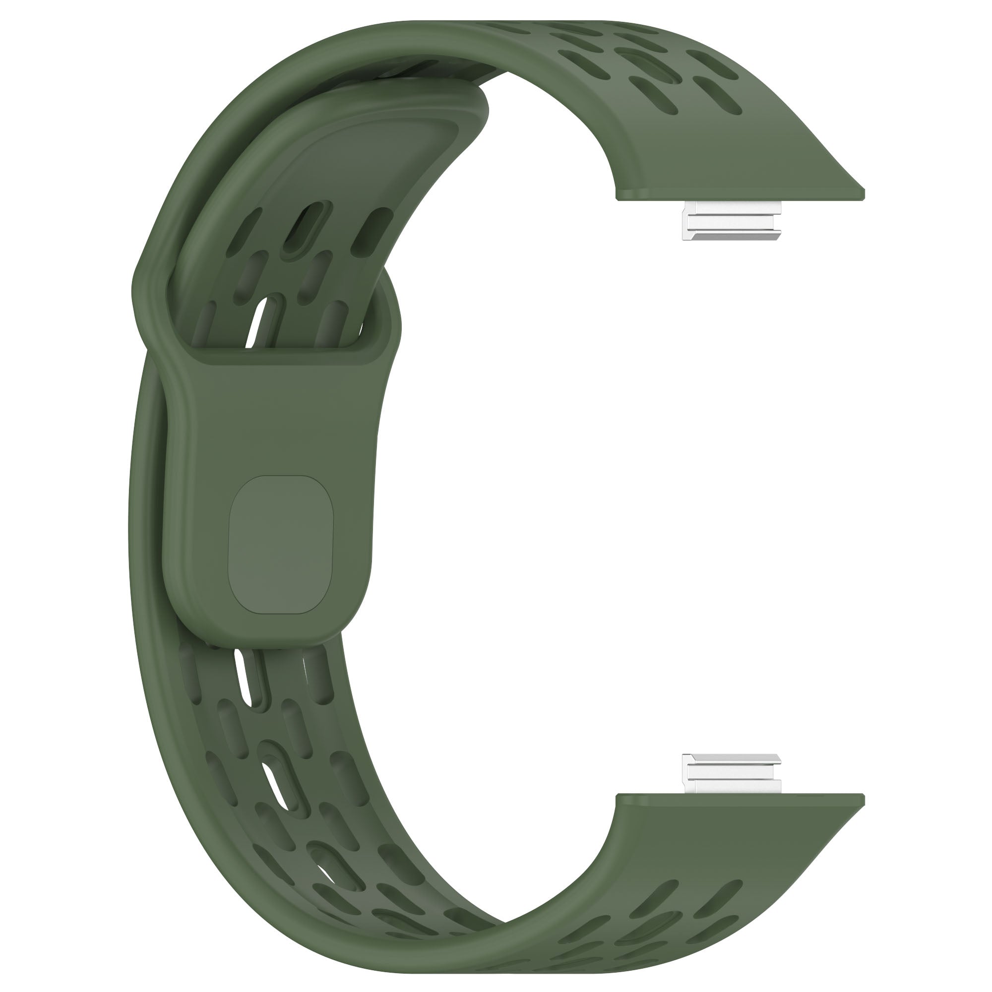 Huawei Watch Fit 3 Silicone Air Strap (Dark Green)