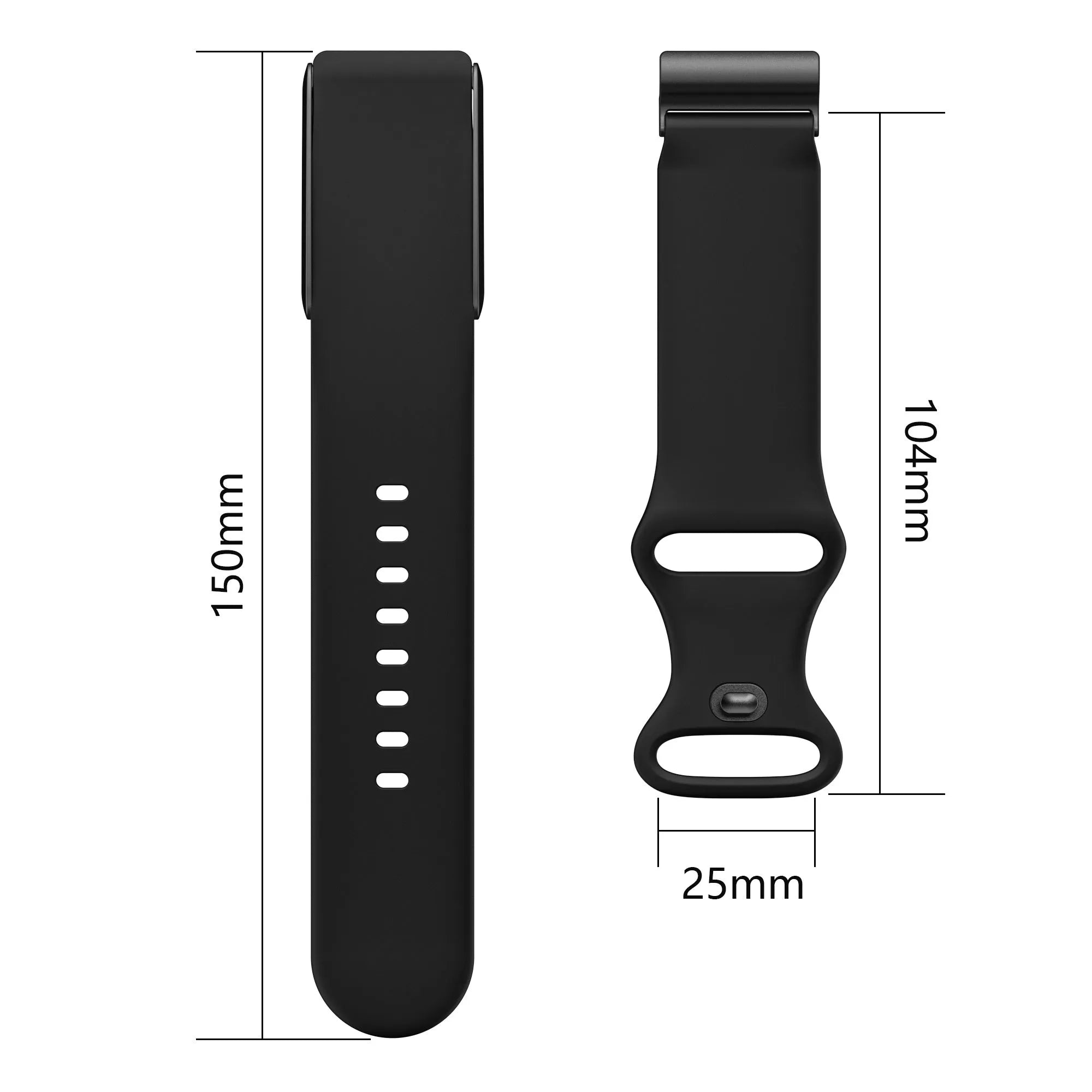 Whoop 4.0 Silicone Strap (Black)