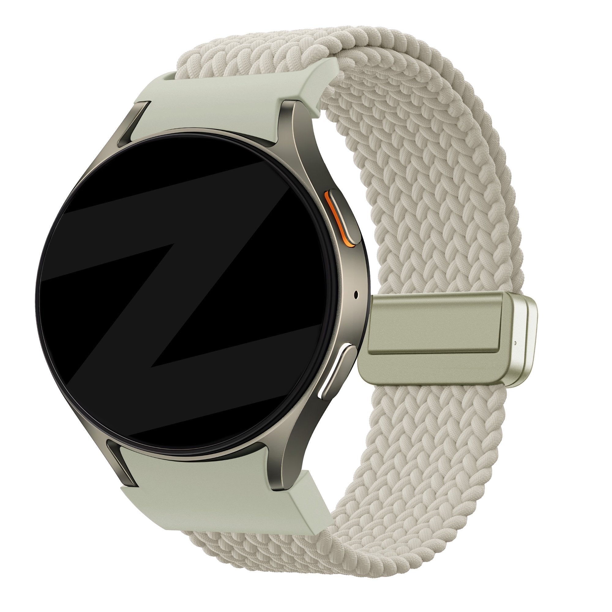 Bandz Bracelet trensé 'Easy Fit' Samsung Galaxy Watch 7 - 44mm (lumière stellaire)