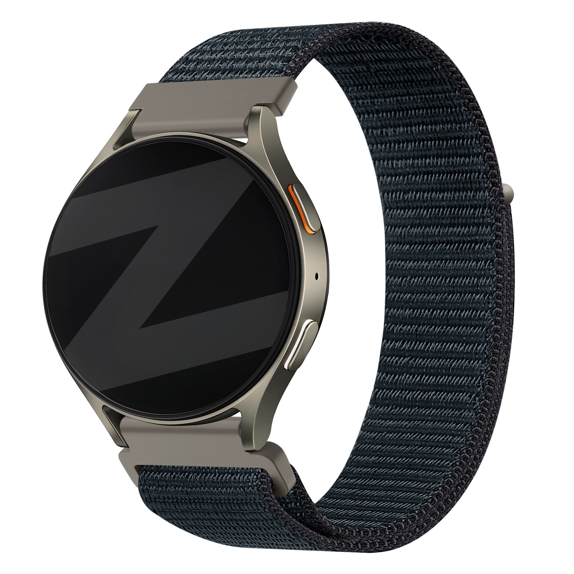Bandz Bracelet nylon 'Easy Fit' Samsung Galaxy Watch 7 - 44mm (bleu/gris