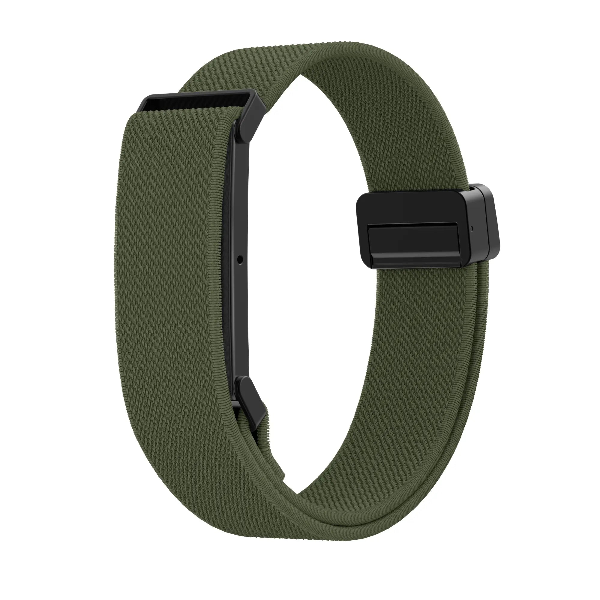Bandz Bracelet nylon avec boucle-D Fitbit Air (vert militaire)