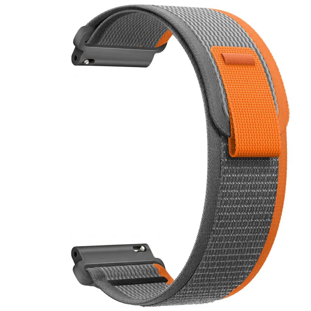 Bracelet nylon trail Huawei Watch GT 7 Pro (gris/orange)