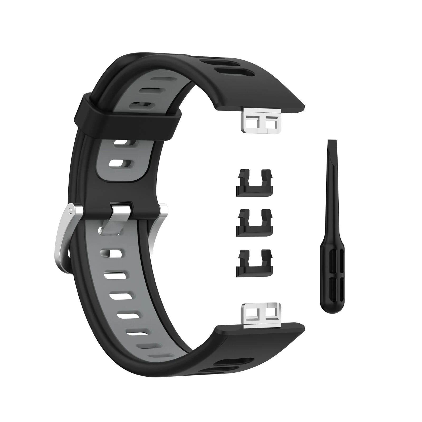 Huawei Watch Fit SE Sport Buckle Strap (Black/Grey)