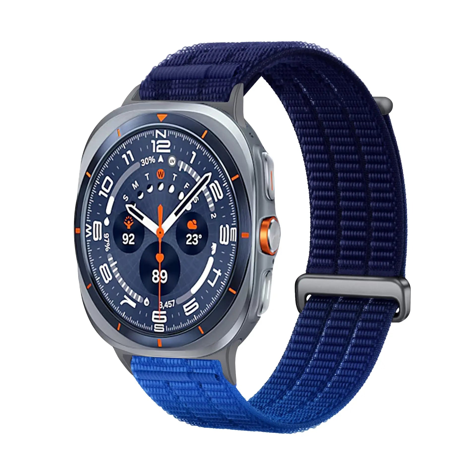 Bracelet nylon air Samsung Galaxy Watch Ultra (bleu dégradé )