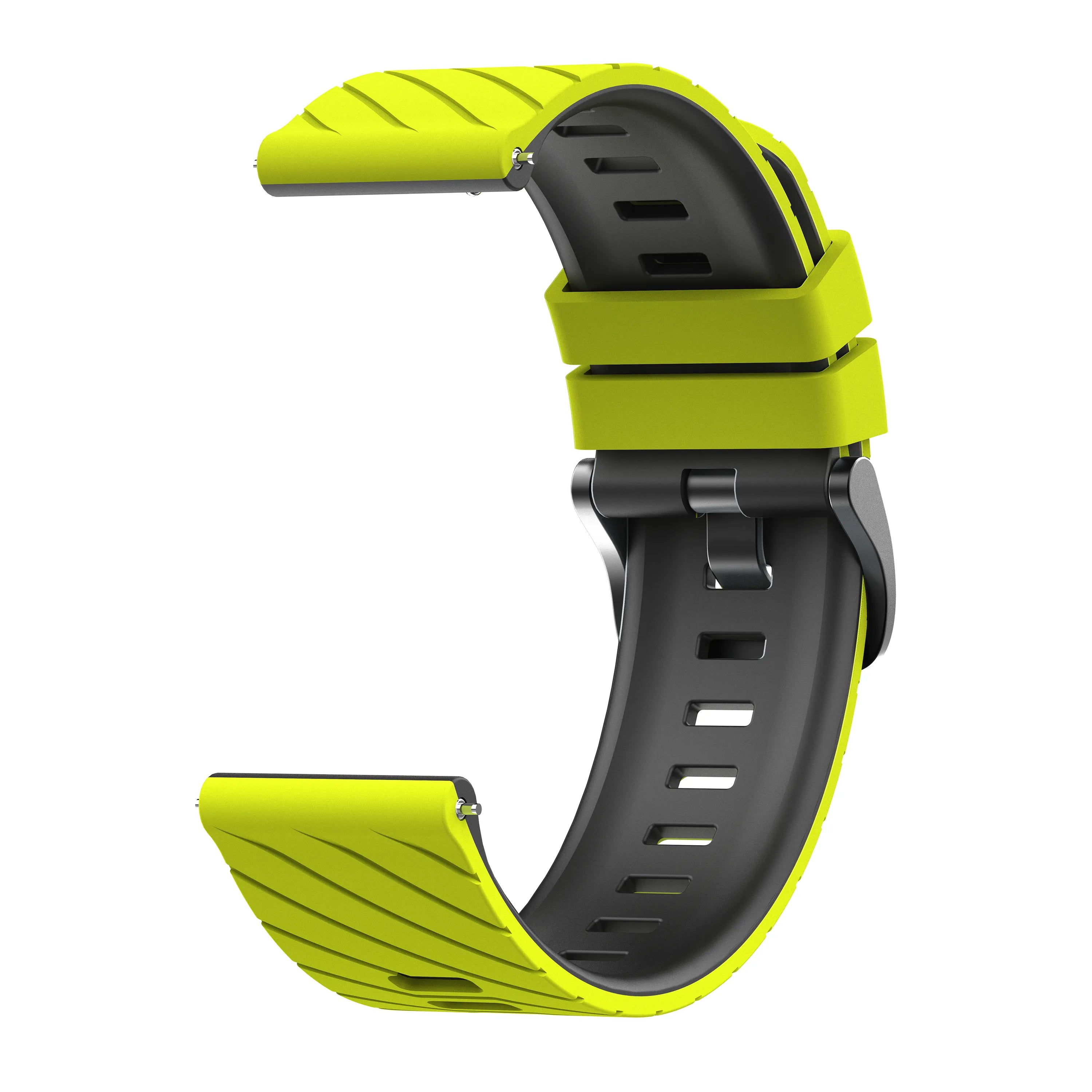 Polar Grit X2 Pro Twill Sport Strap (Bright Yellow/Black)