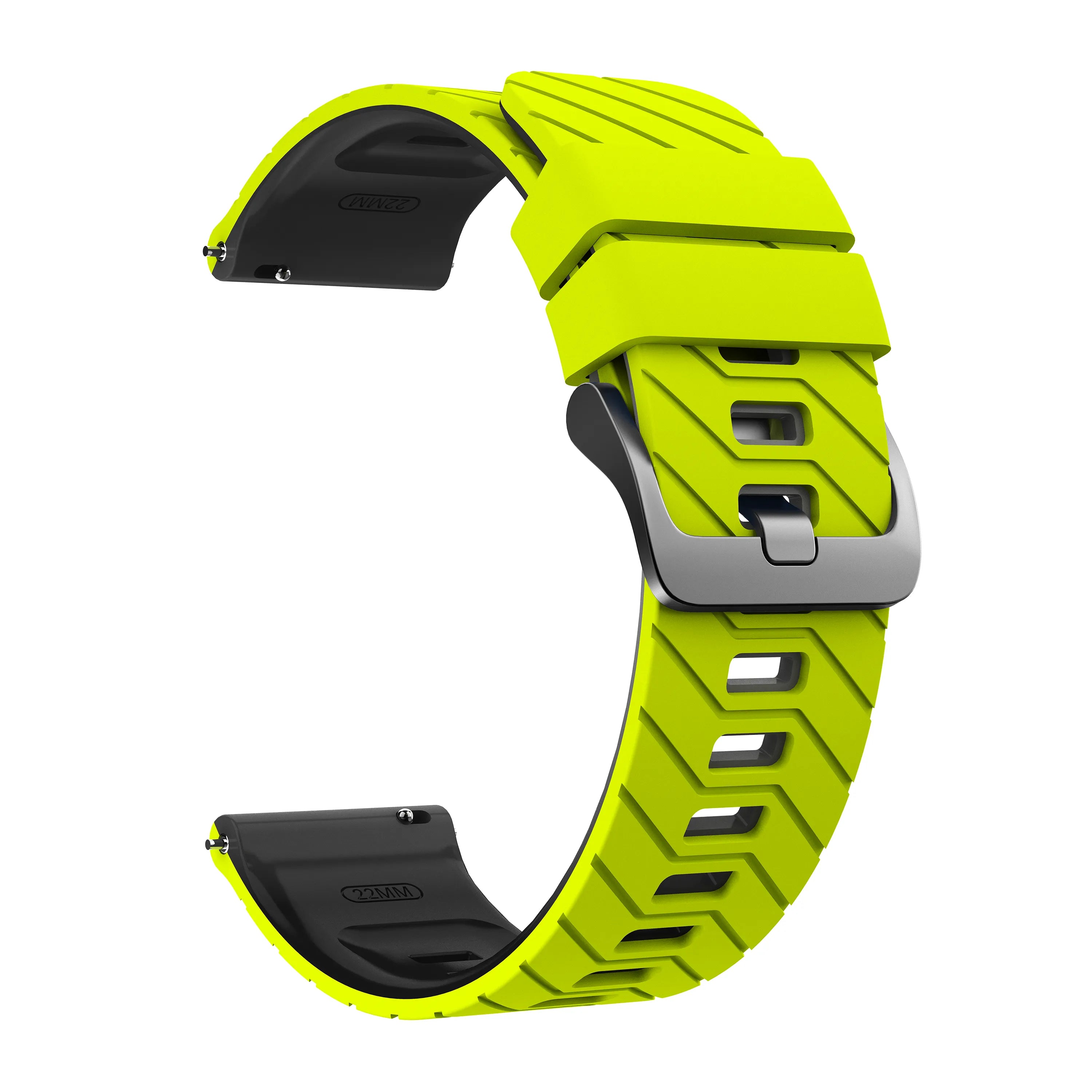 Polar Grit X2 Pro Twill Sport Strap (Bright Yellow/Black)