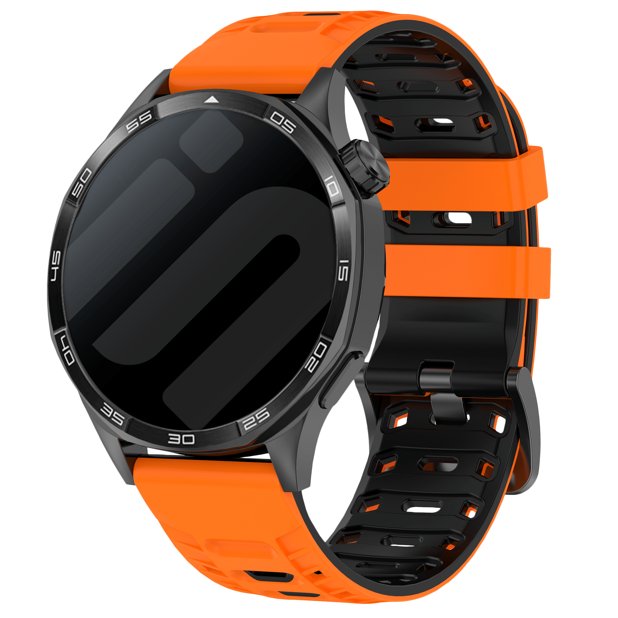 Bracelet sport tissé Xiaomi Mi Watch (orange/noir)