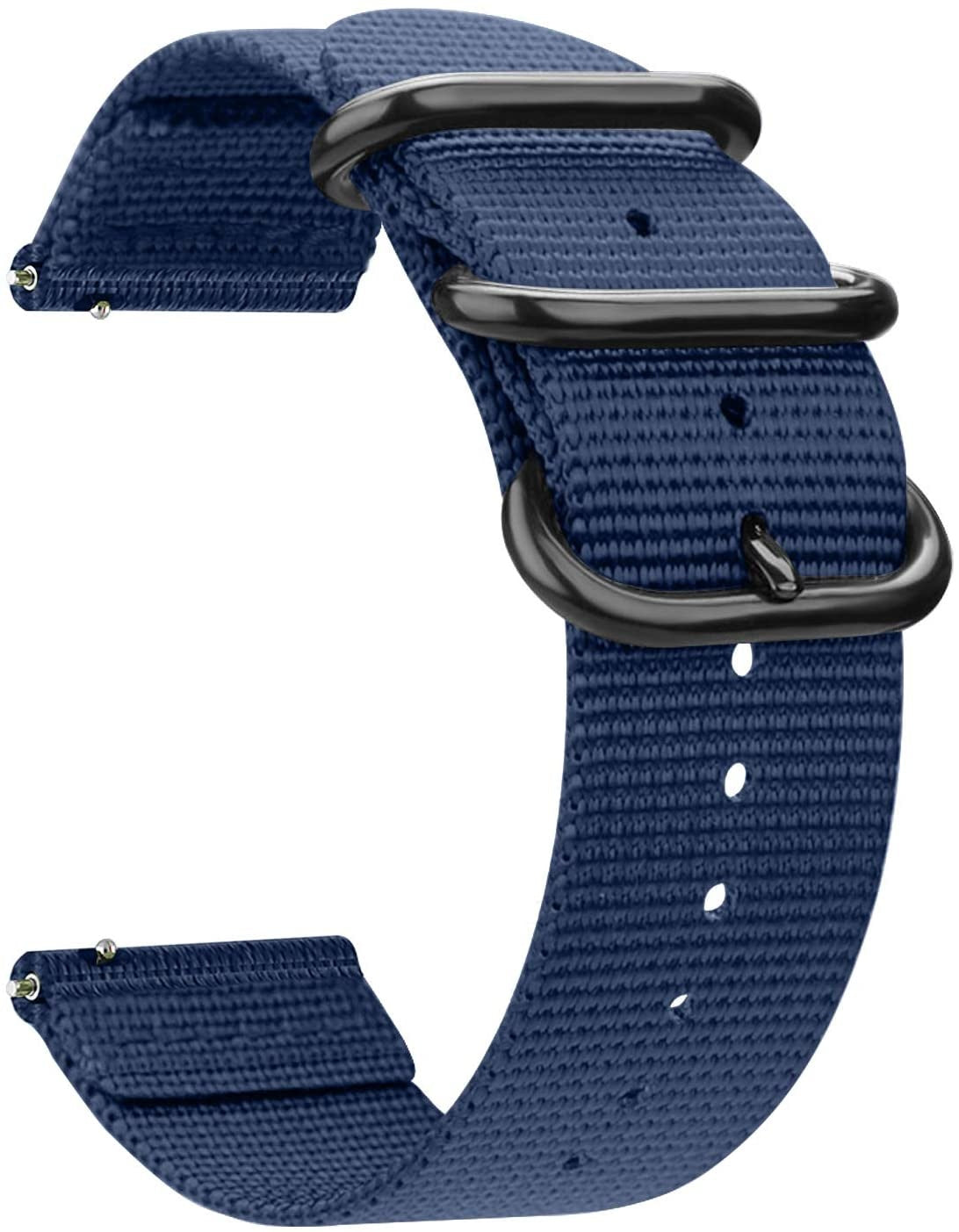 Bracelet nylon avec boucle Withings Steel HR - 40mm (bleu)
