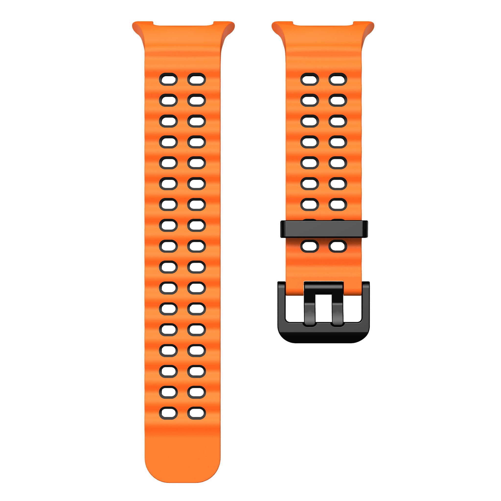 Samsung Galaxy Watch 8 Classic Ocean Strap (Orange/Black)