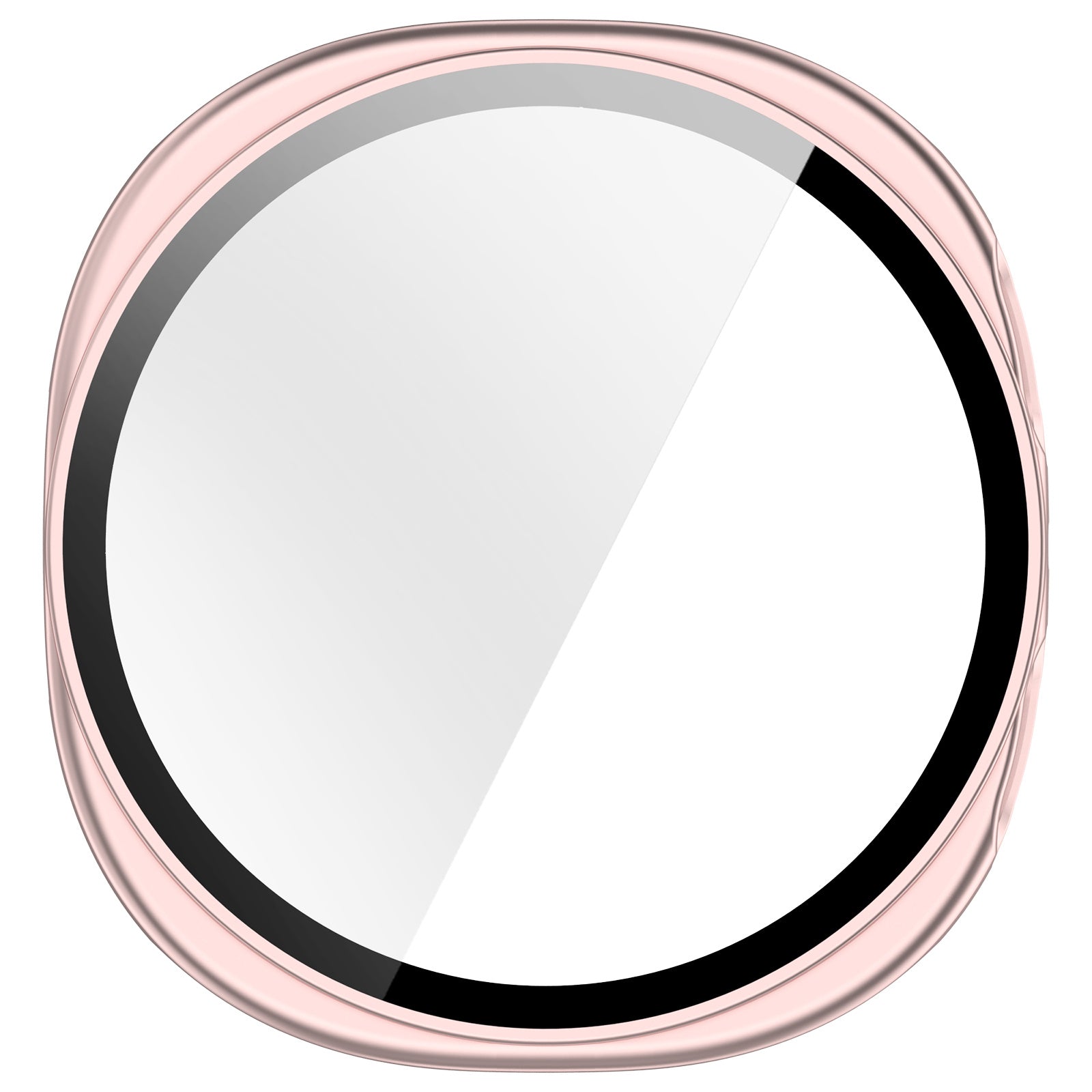 Coque rigide avec vitre Samsung Galaxy Watch 8 - 40mm / 9 - 40mm (rose)
