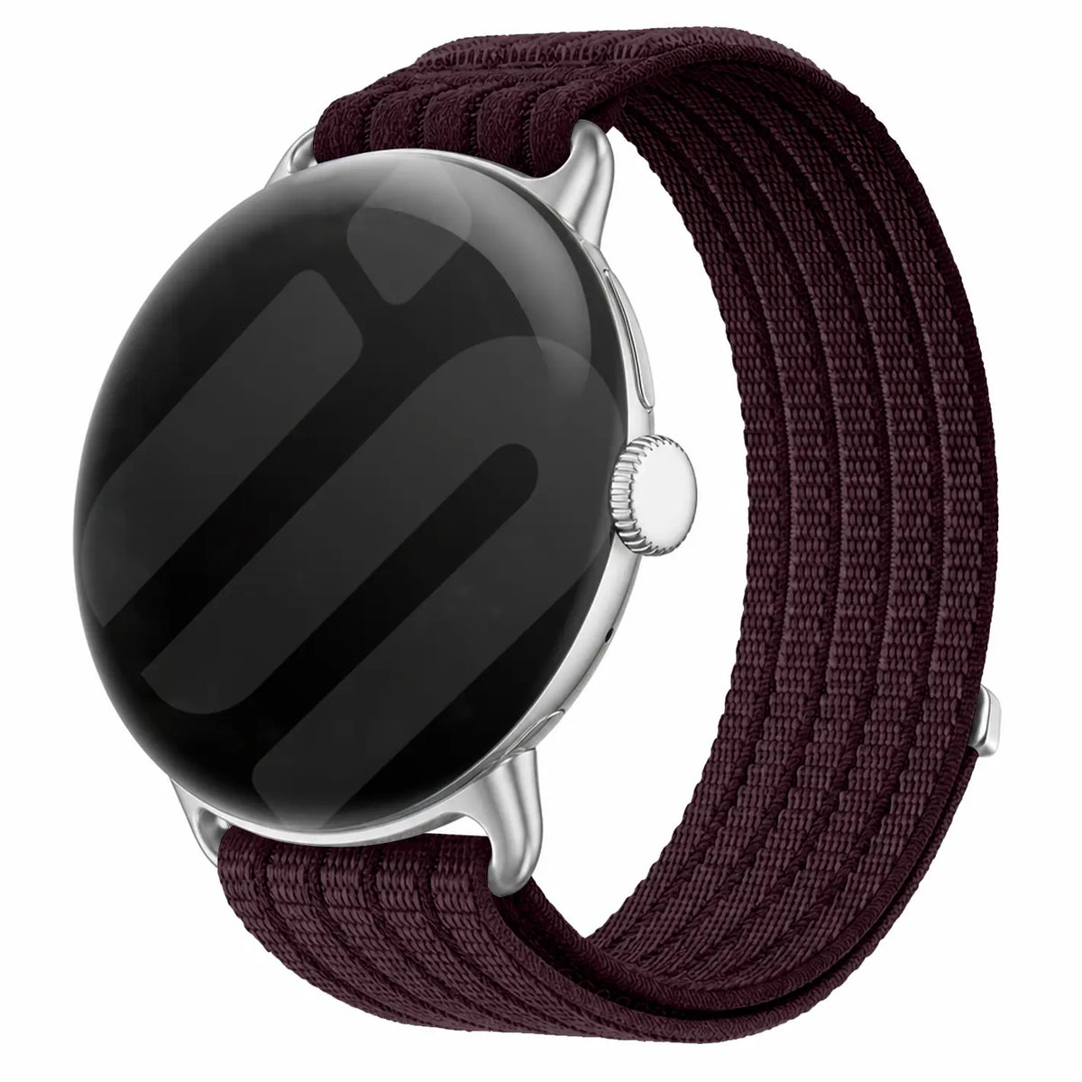 Bracelet nylon ultra fine Google Pixel Watch 5 - 41mm (prune)