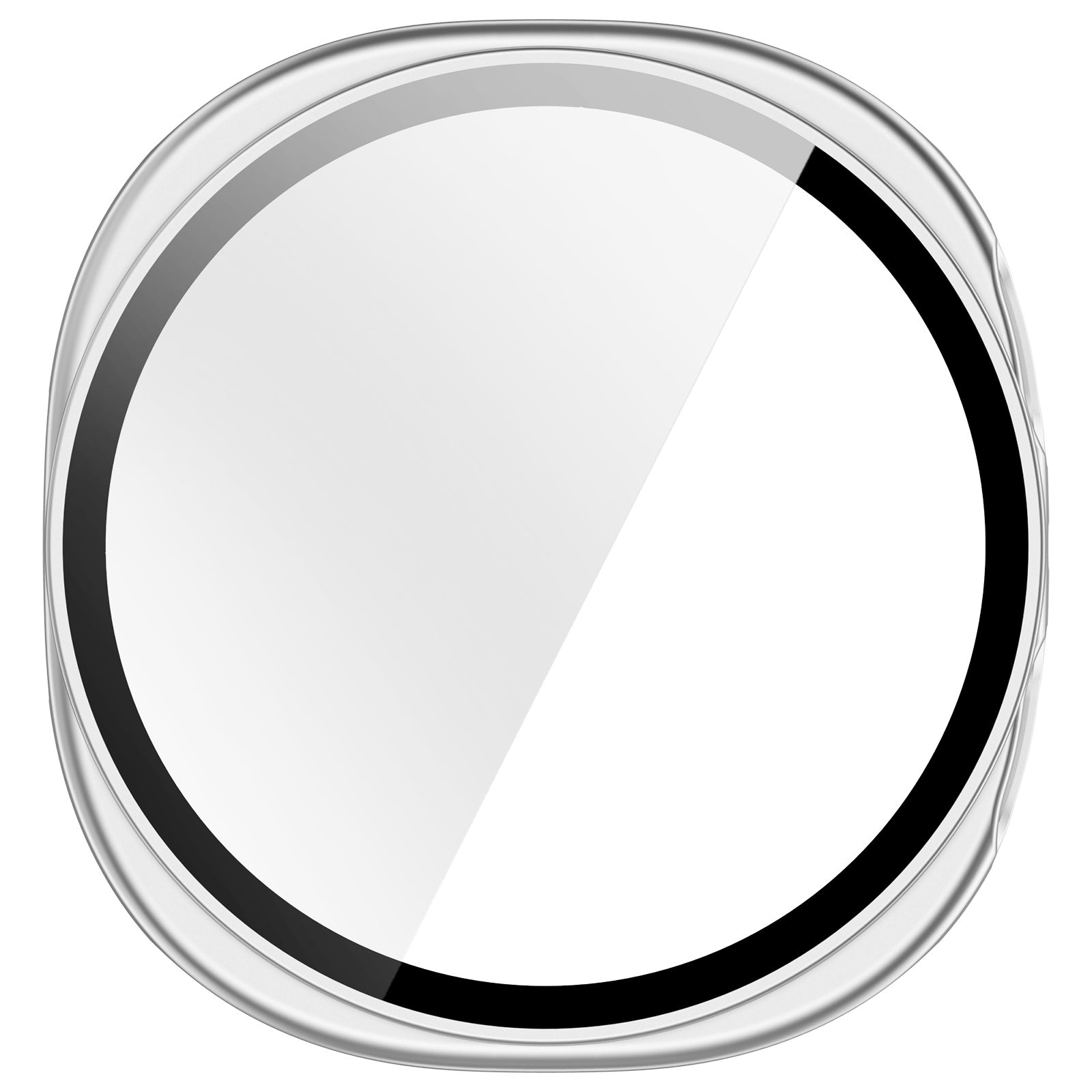 Coque rigide avec verre Samsung Galaxy Watch 8 - 40mm / 9 - 40mm (argent)