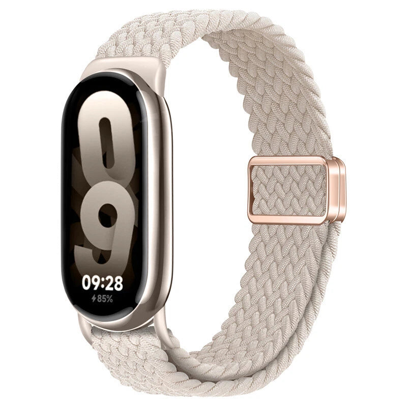 Bracelet tissé Xiaomi Smart Band 10 (blanc étoilé)