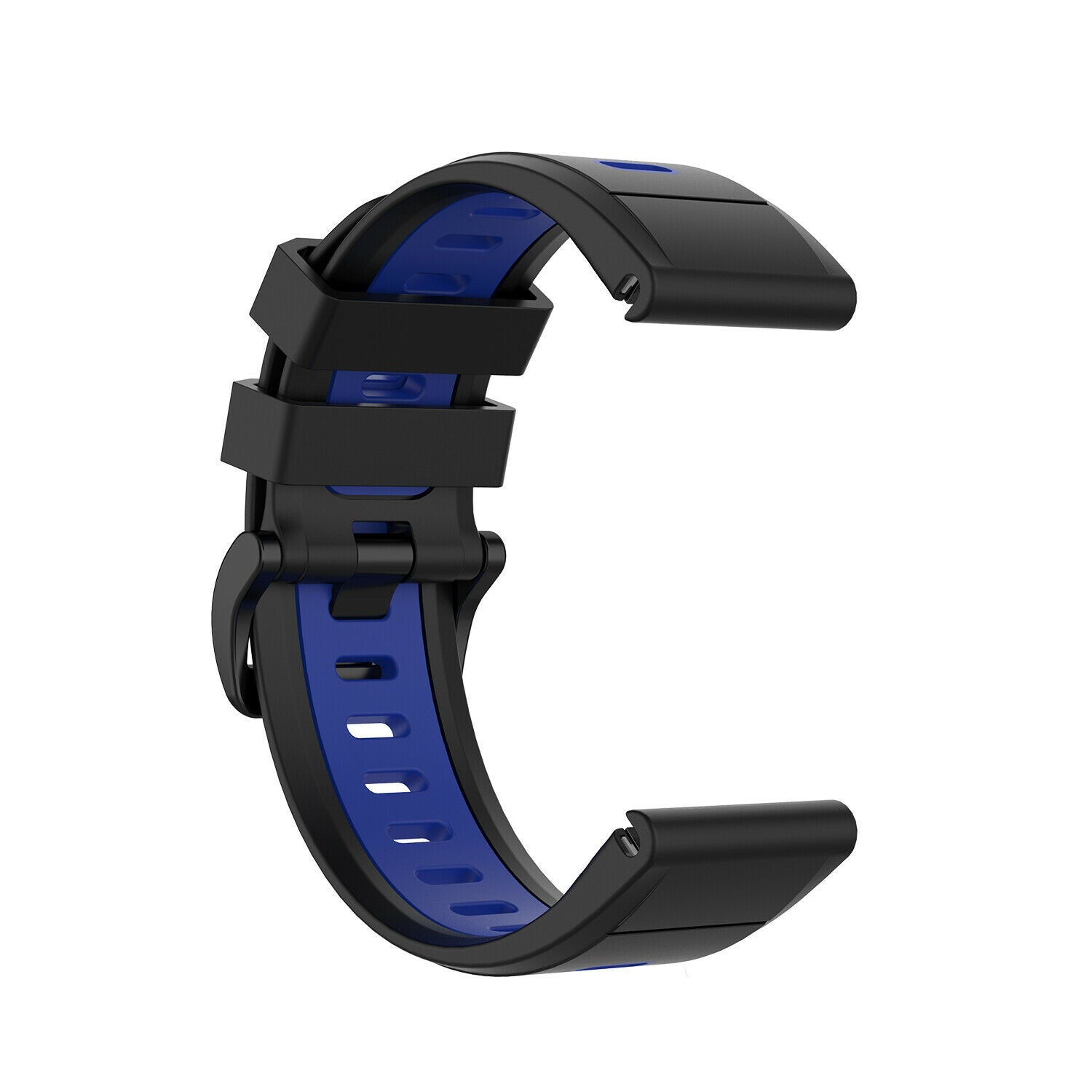 Garmin Descent MK1 Sport Strap with Buckle (Black/Blue)