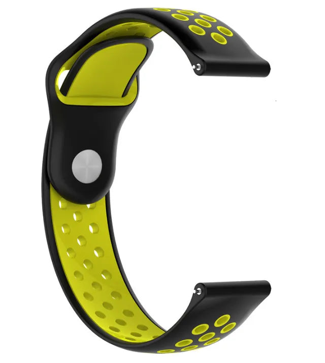 Bracelet sport Suunto Nautic S (noir/jaune)