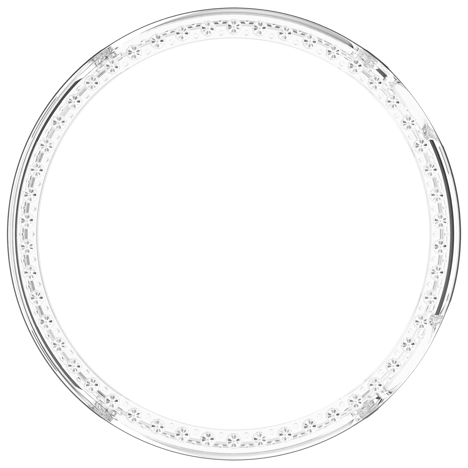 Coque rigide diamant Xiaomi Watch S4 - 41mm (transparent)