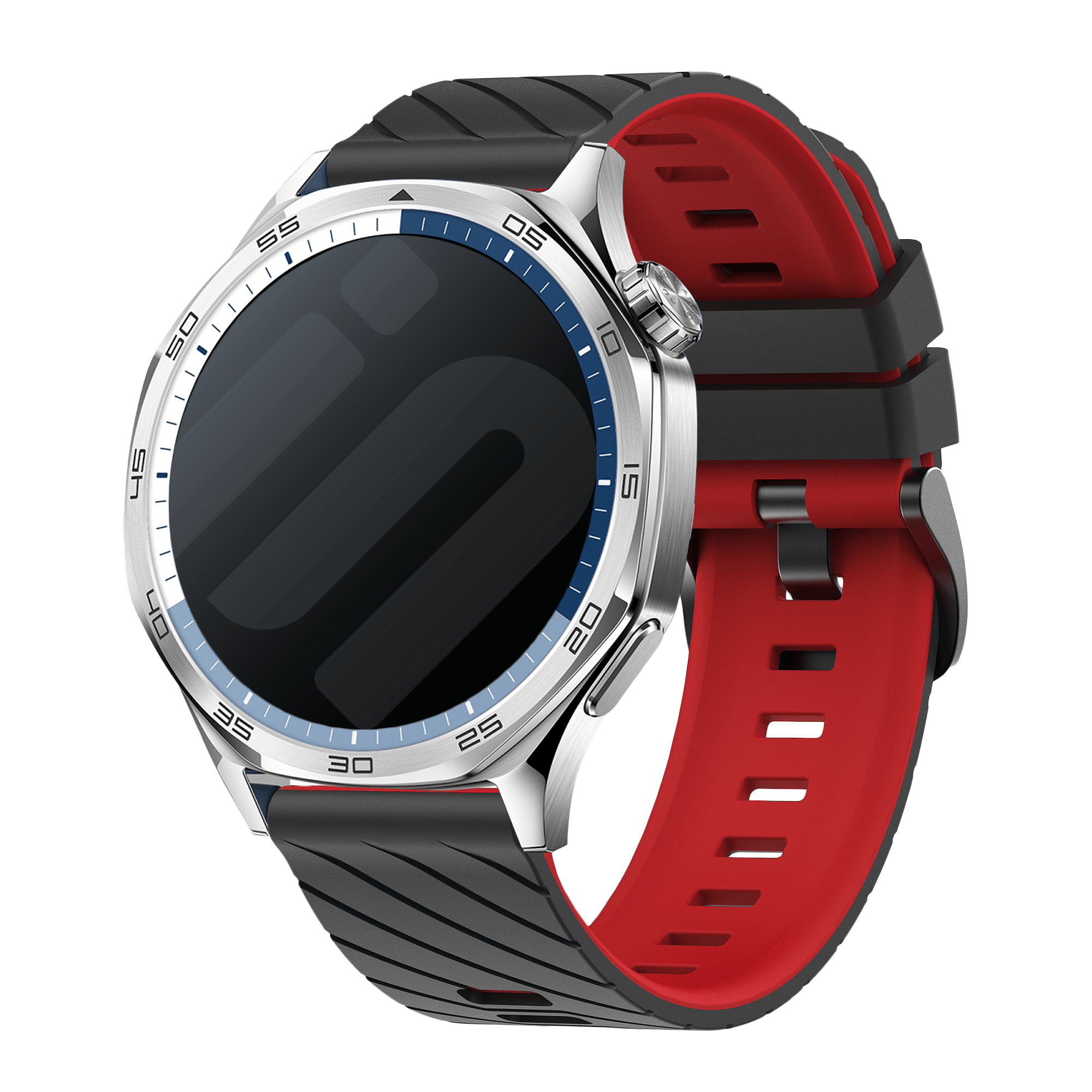 Bracelet sport tissé Xiaomi Mi Watch (noir/rouge)