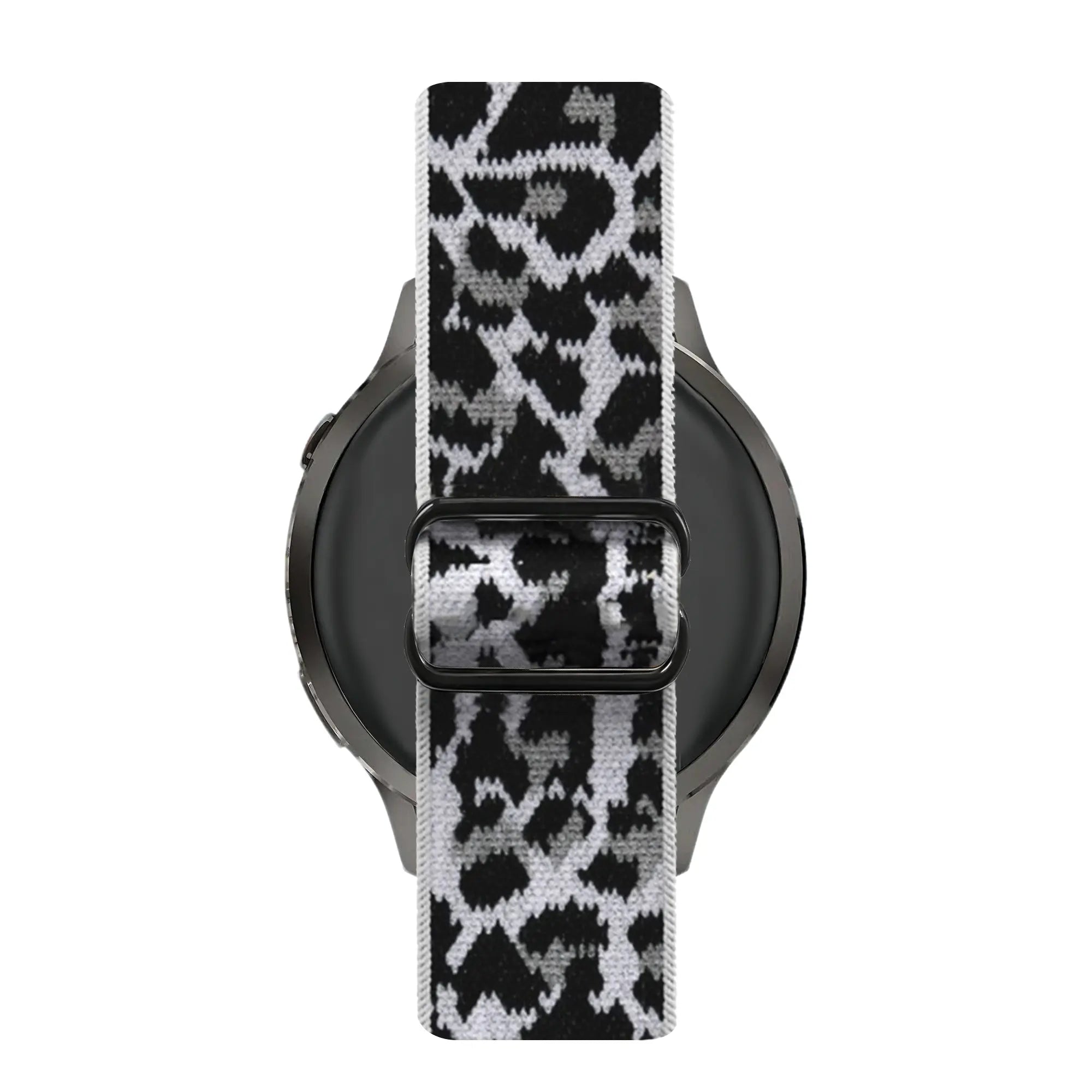 Bandz Bracelet nylon élastique Levowatch Edgy (léopard blanc)