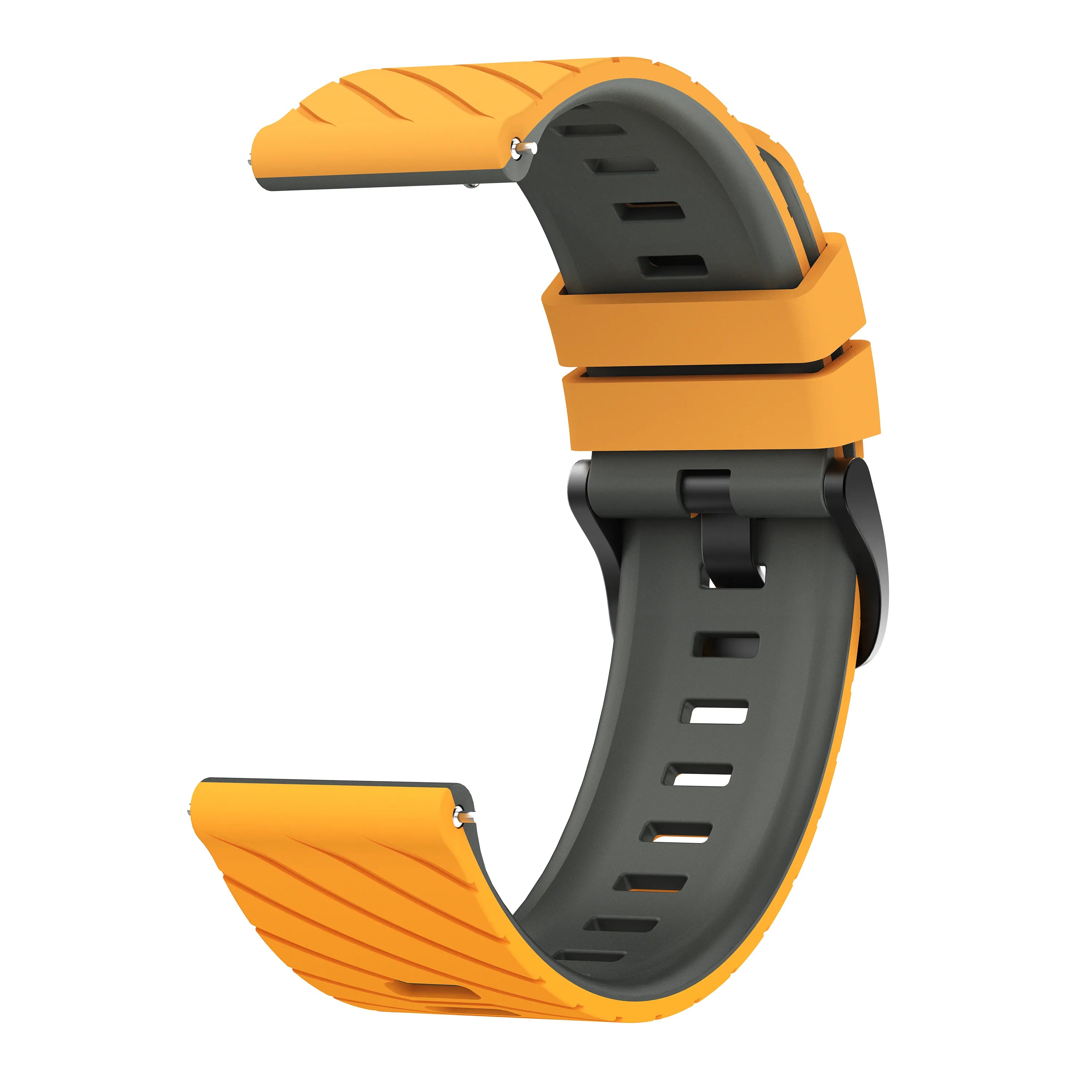 Suunto Vertical Twill Sport Strap (Dark Yellow/Grey)