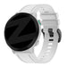 Bandz Bracelet silicone avec boucle Garmin Epix Pro (Gen 2) 42mm (blanc)