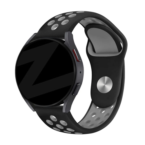 Bandz Bracelet sport 'Deluxe' Levowatch Tiny (noir/gris)