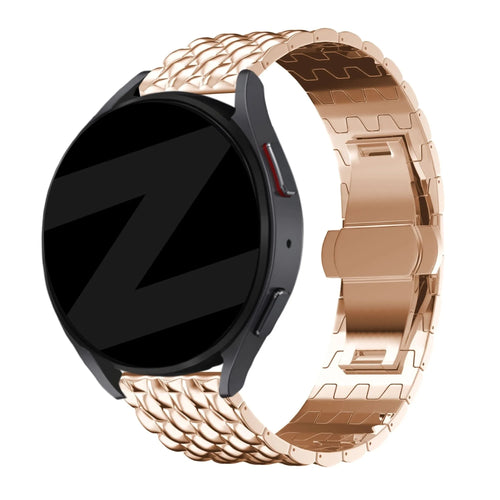Bandz Bracelet acier 'Dragon' Levowatch Tiny (or rose)