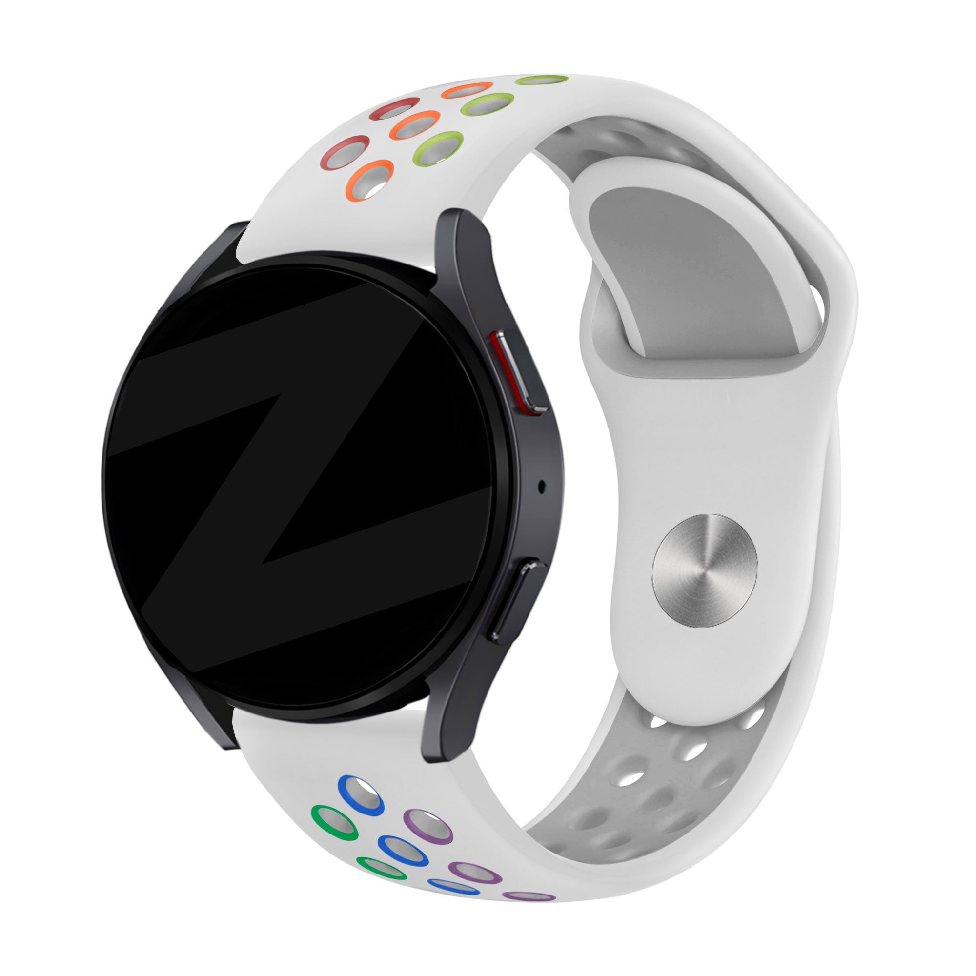 Bandz Bracelet sport 'Deluxe' Maoo Ventura (blanc/multicolore)