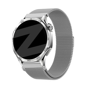 Bandz Levowatch Tiny Milanese Strap 'Easy Fit' (Silver)