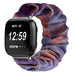 Bracelet chouchou Fitbit Versa (bleu rose melange)