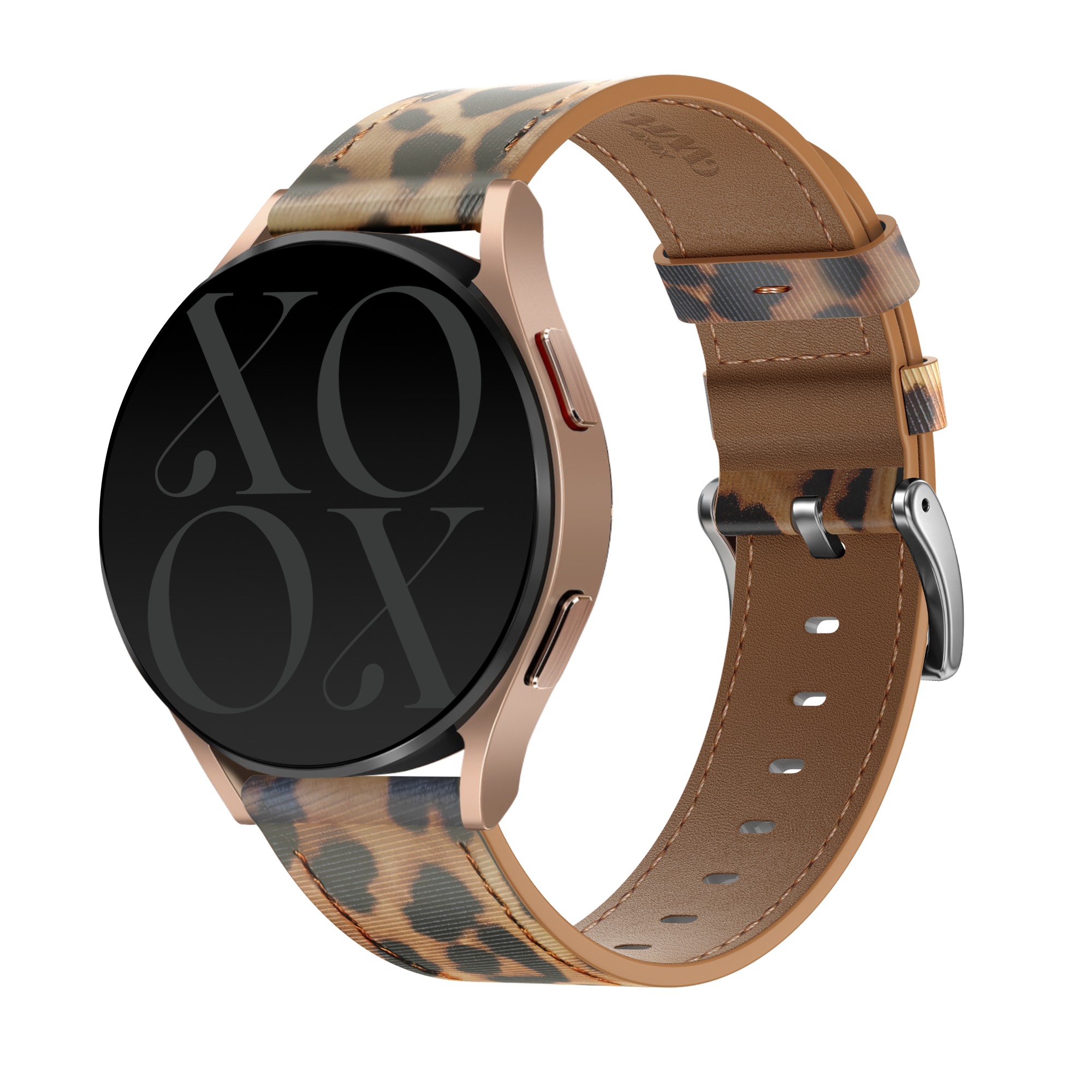 xoxo Wildhearts Bracelet cuir Garmin Vivomove HR (léopard)