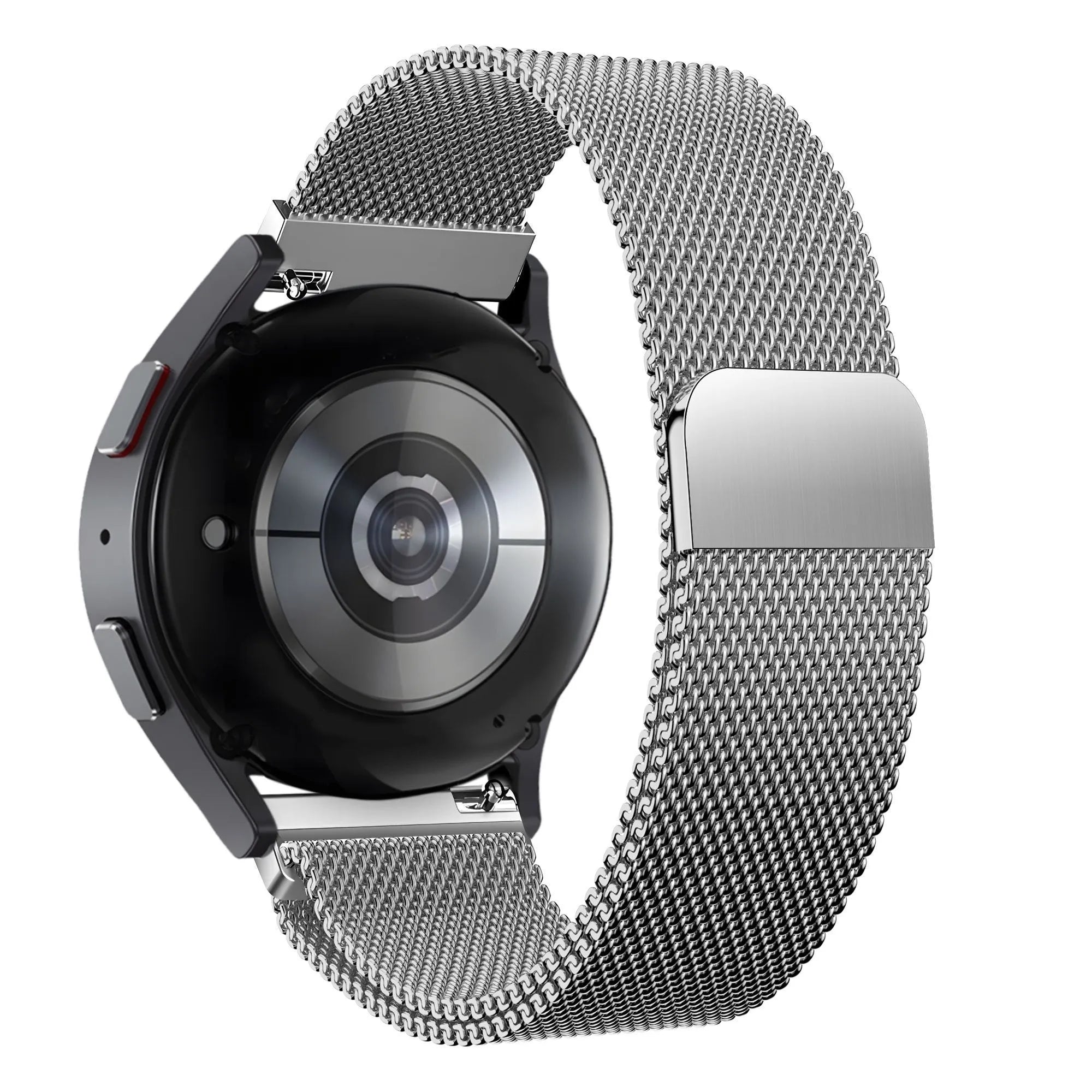 Bandz Levowatch Eve Milanese Loop Strap (Silver)