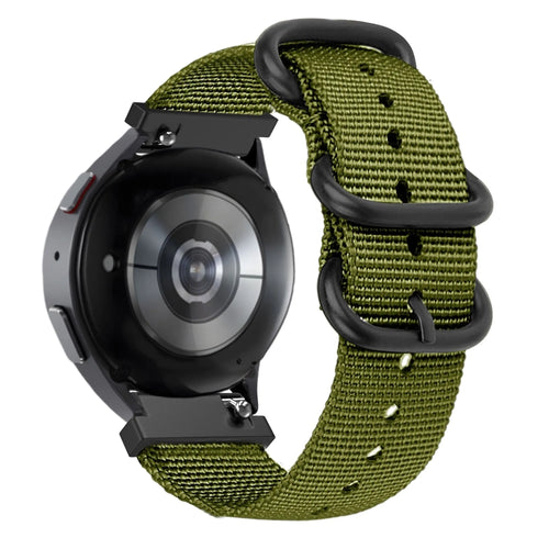 Bandz Levowatch Tiny Buckled Nylon Strap (Green)