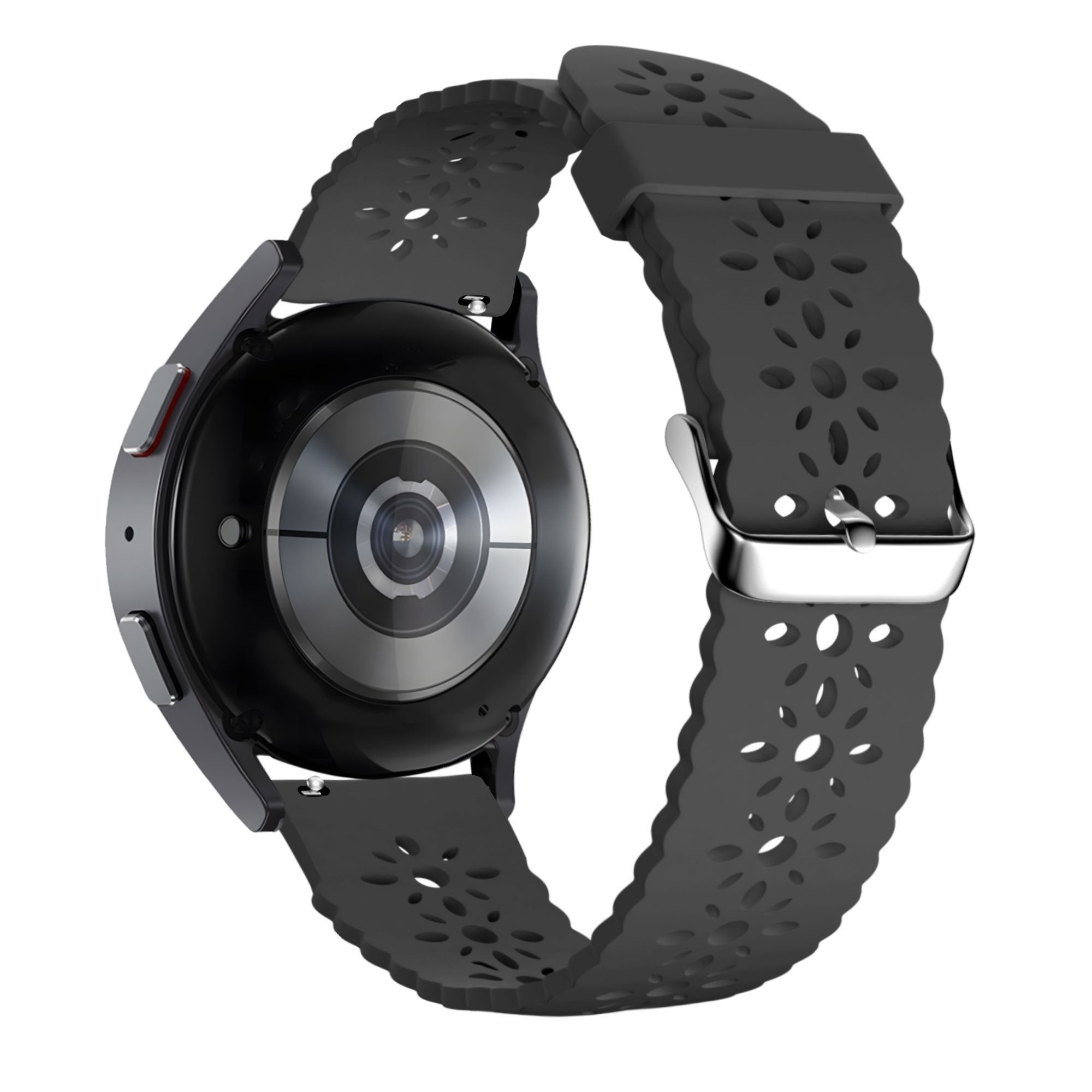 Bandz Maoo Ventura Patterned Silicone Strap (Black)