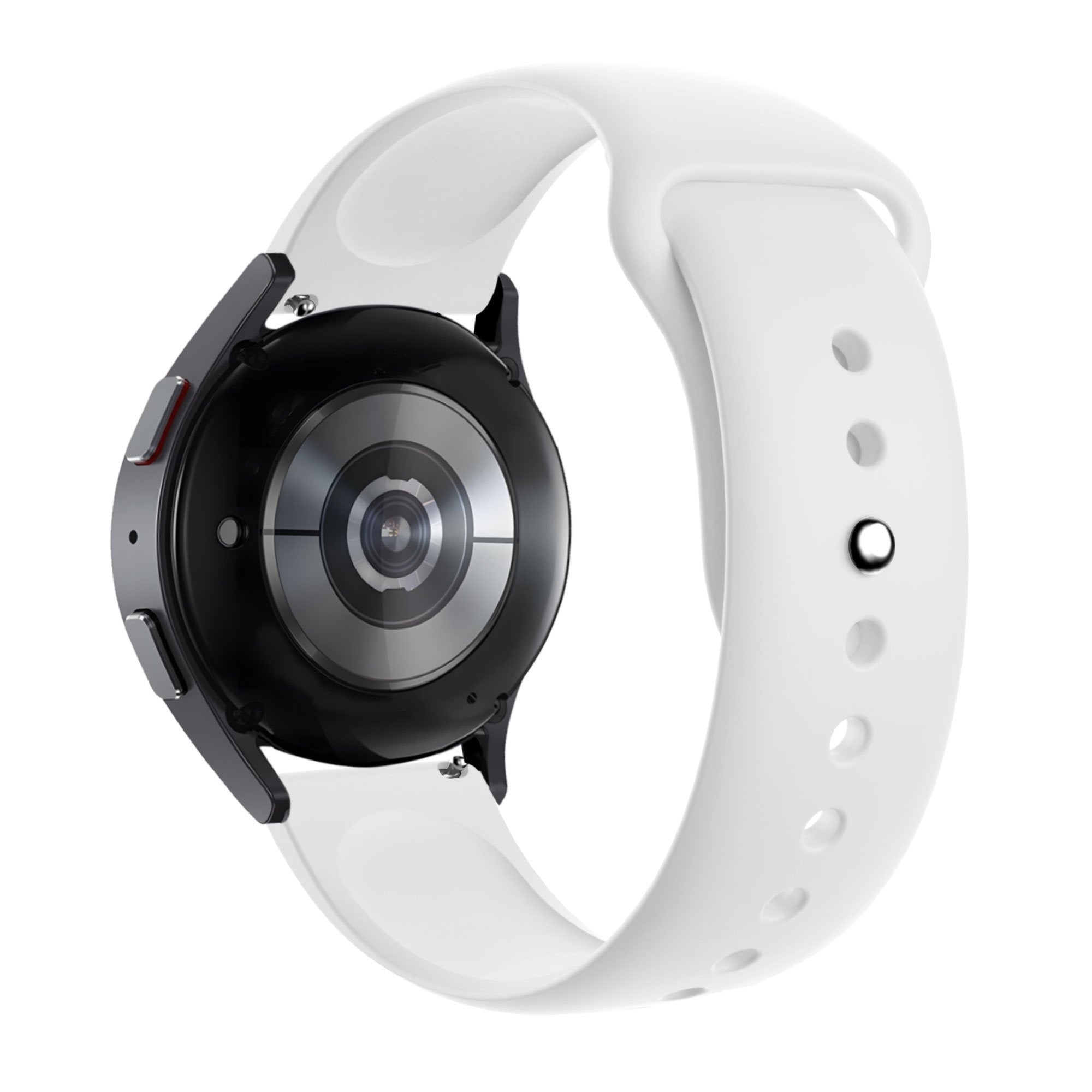 Bandz Bracelet sport 'Deluxe' Oozoo Smartwatch 20mm (blanc)