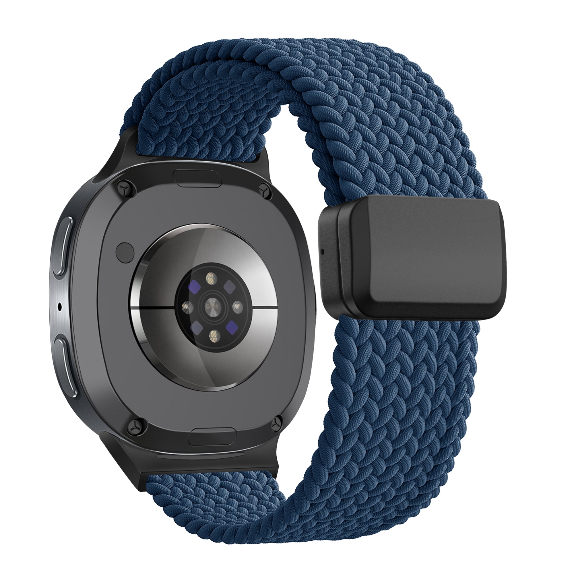Bandz Bracelet tissé magnétique Samsung Galaxy Watch 8 Classic (bleu foncé)