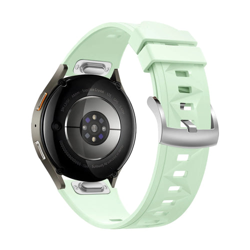 Bandz Bracelet silicone 'Easy Fit' Fossil Gen 6 - 42mm (vert clair)