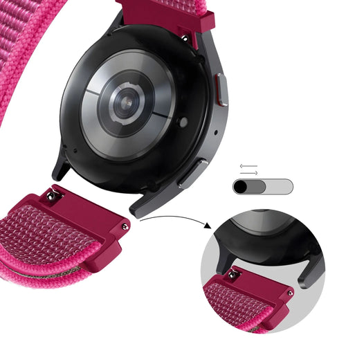 Bandz Levowatch Eve Nylon Loop Strap (Dragonfruit)
