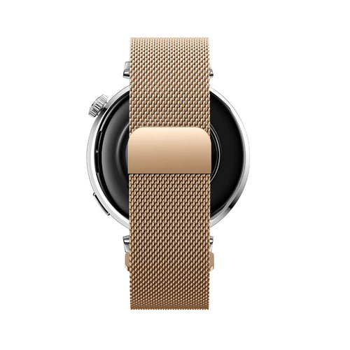 Bandz Huawei Watch GT 7 - 41mm Milanese Strap 'Easy Fit' (Rose Gold)