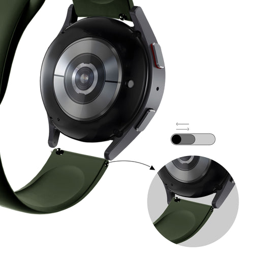 Bandz Bracelet sport 'Deluxe' Huawei Watch GT 7 Pro (vert olive)