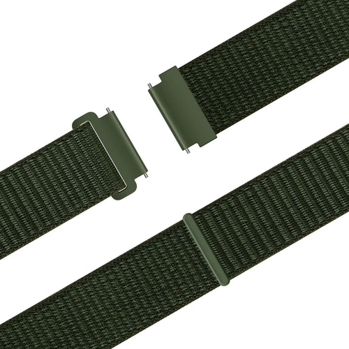 Bandz Bracelet nylon 'Easy Fit' Levowatch F2 (vert)
