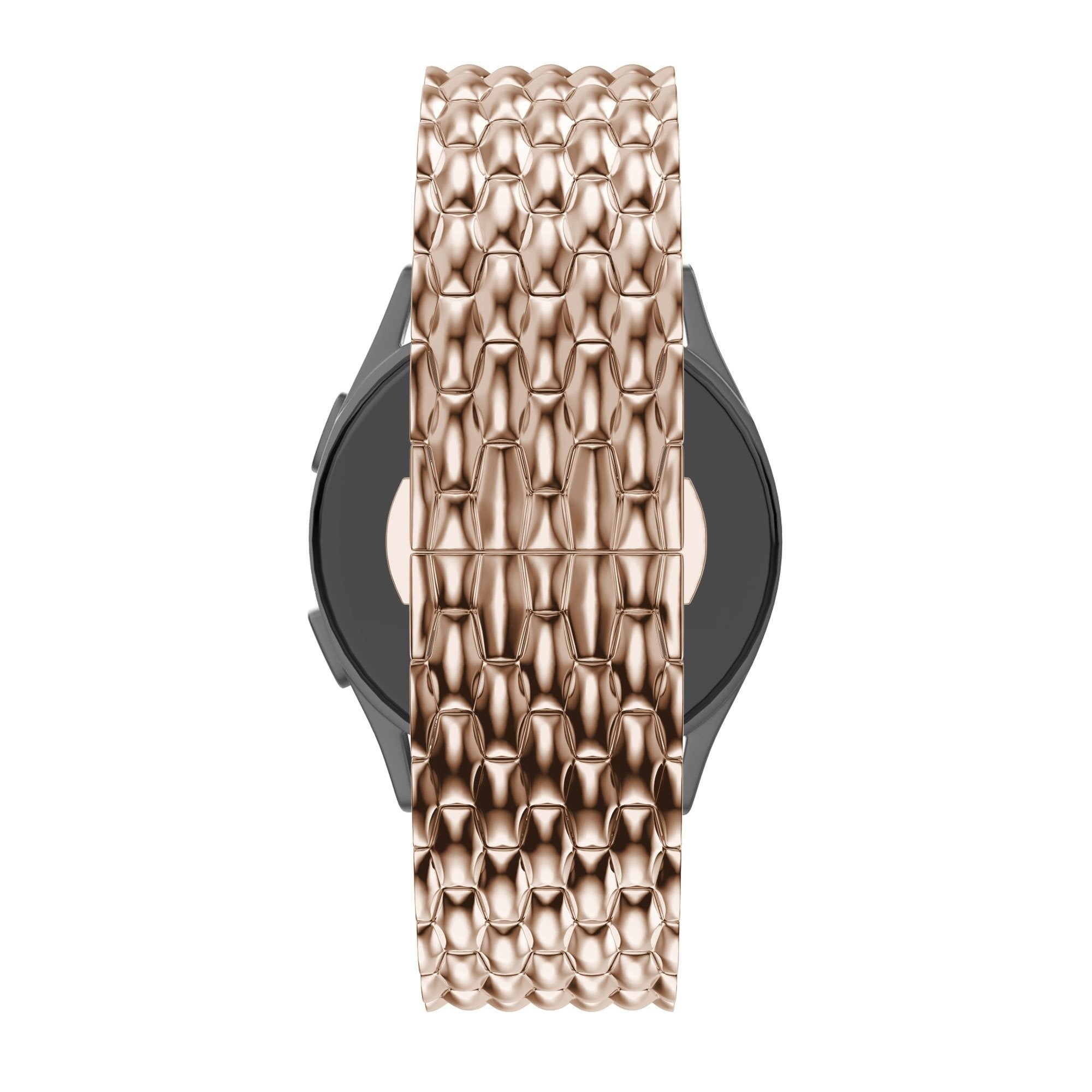 Bandz Bracelet acier 'Dragon' Coros Apex 2 (rose/doré)