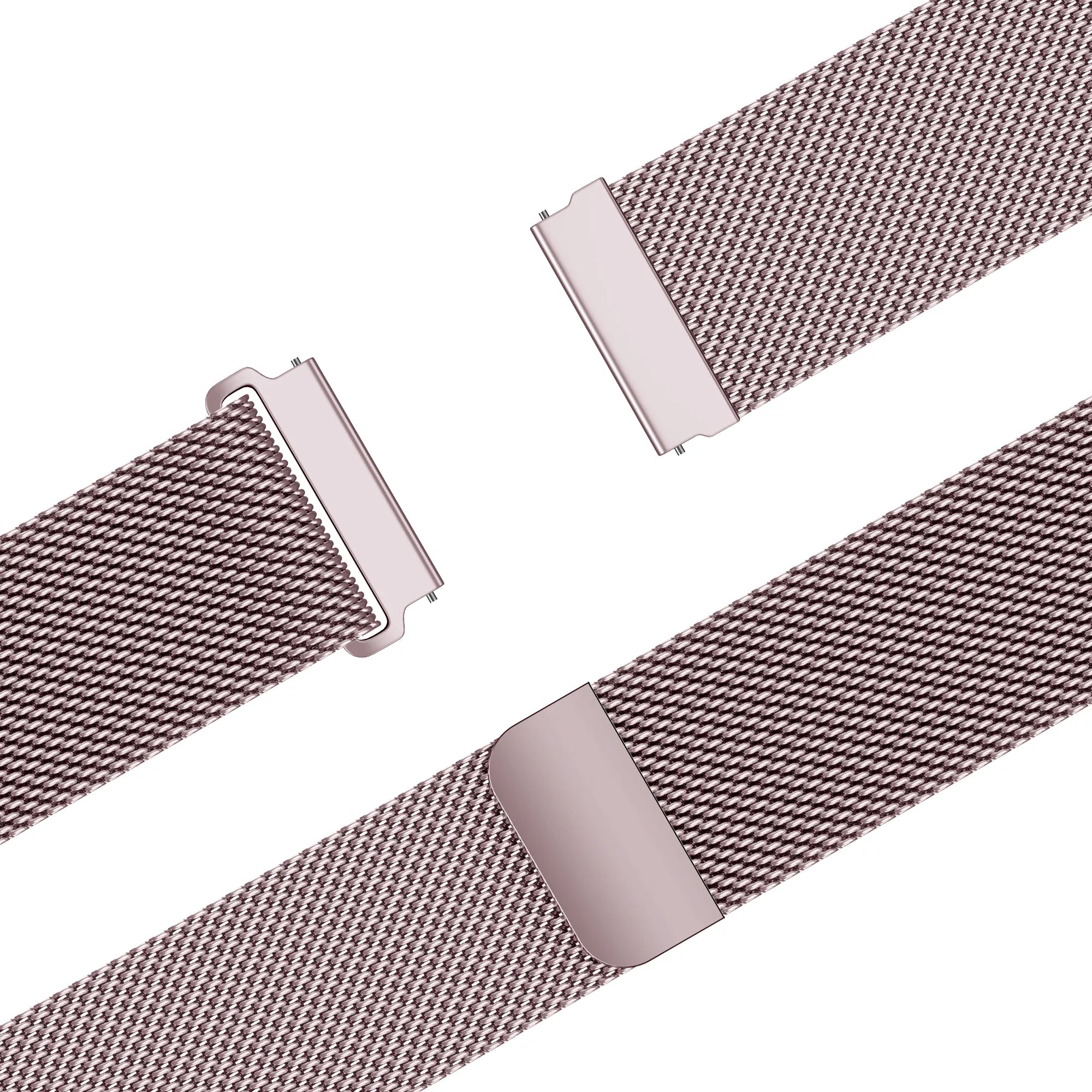 Bandz Levowatch Eve Milanese Strap 'Easy Fit' (Pink)