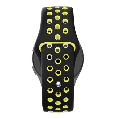 Bandz Bracelet sport 'Deluxe' Levowatch Tiny (noir/jaune)